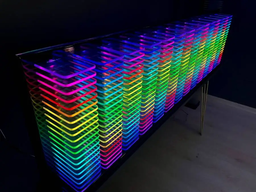 LED Audio Visualizer (Hardware-based) - MEKANSM