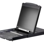 ATEN | CL5816N - 16-Port PS/2-USB VGA Dual Rail LCD KVM Switch – TAA