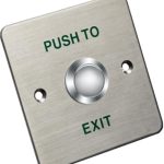 HIKVISION | DS-K7P01 - Exit and Emergency Button