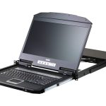 ATEN | CL3116NX - 16-Port PS/2-USB VGA Single Rail WideScreen LCD KVM Switch