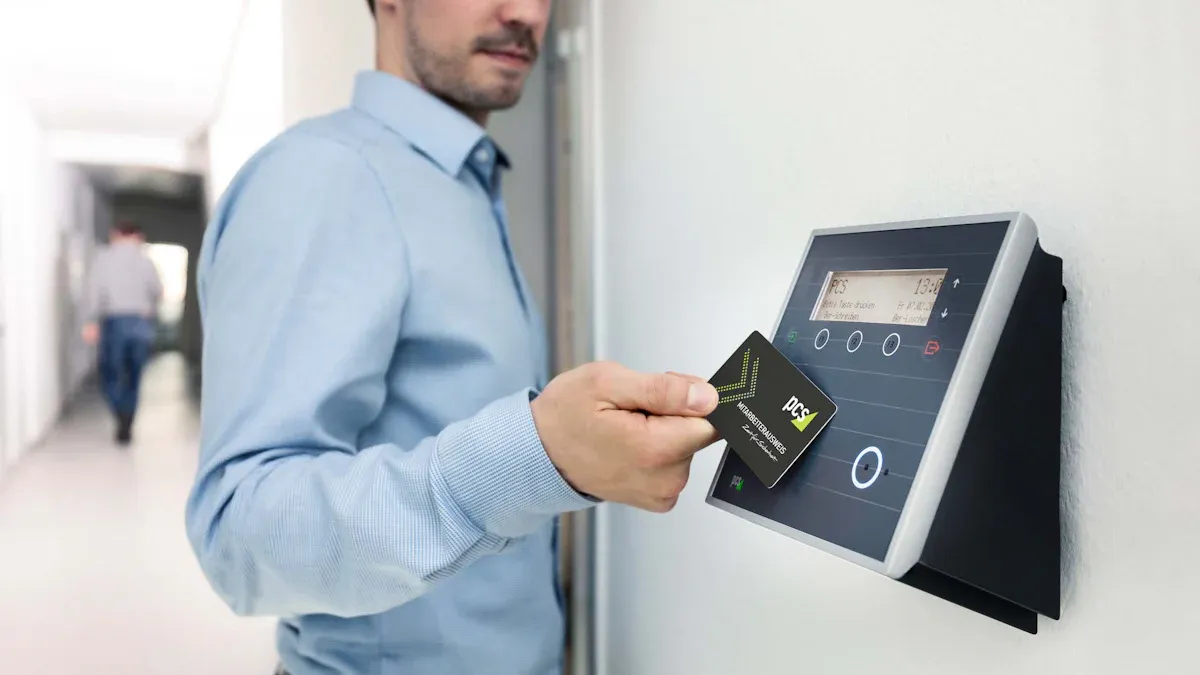 pengertian cara kerja RFID card door access control